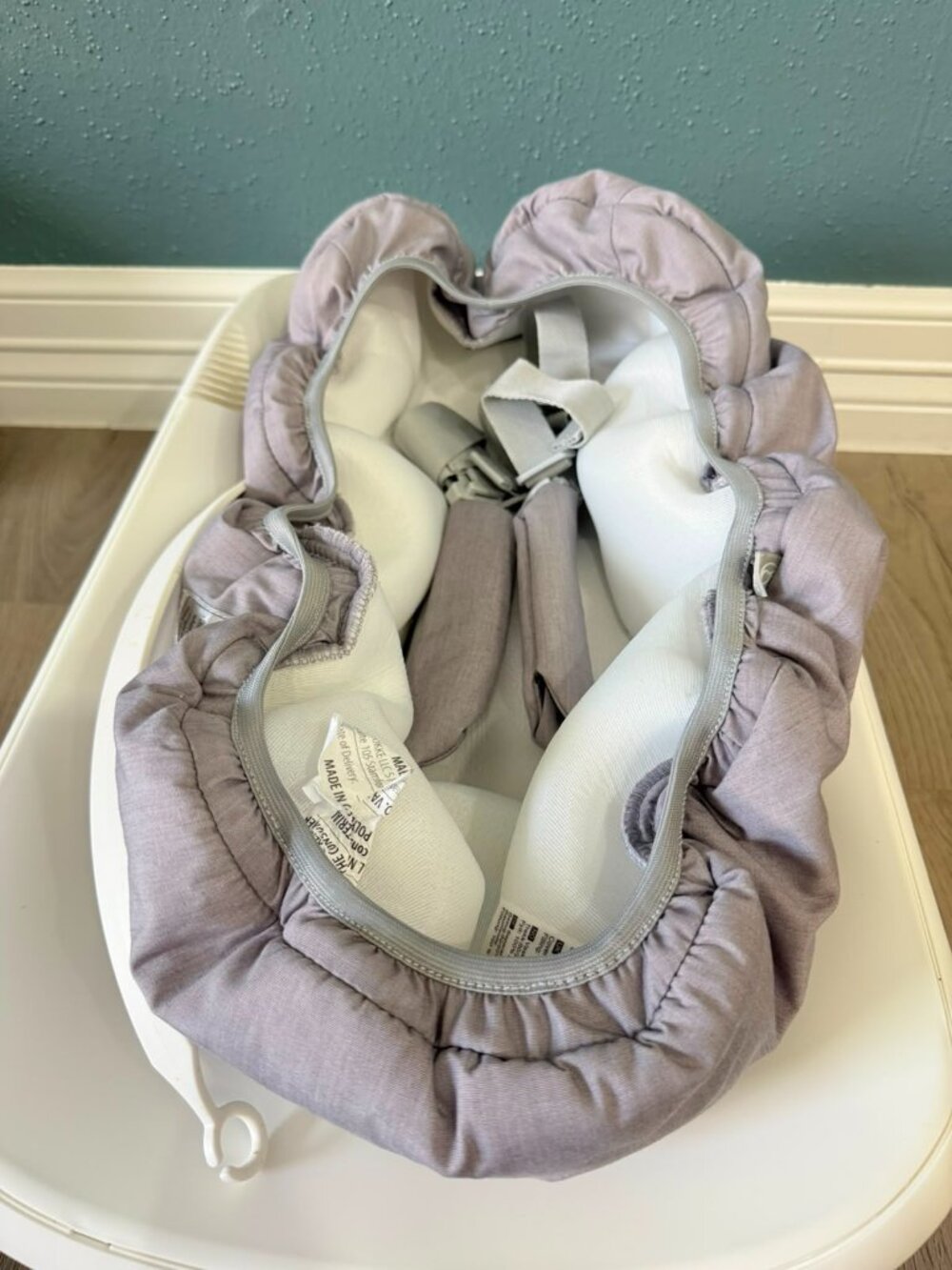 Stokke Tripp Trapp Newborn Set with Soft Gray Textile Cover
